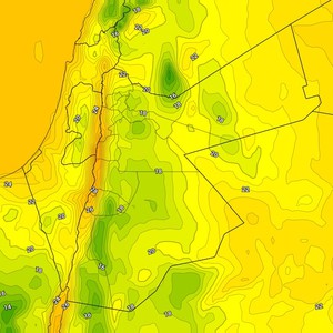 الأردن | ليالي مائلة للبرودة وضبابية فوق قمم المرتفعات الجبلية العالية خلال نهاية الأسبوع