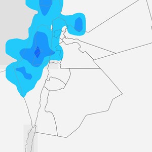 Gaza | A slight drop in temperatures and the possibility of scattered showers on Monday morning