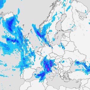 أمطار غزيرة جداً وسيول متوقعة… الرطوبة المدارية تندفع نحو البحر المتوسط وتشعل فتيل السحب الركامية