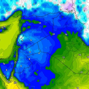 درجات حرارة صُغرى من قلب الشتاء رُغم أننا في فصل الربيع