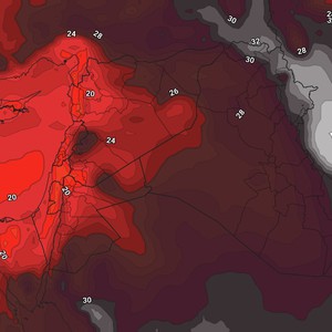 كُتلة هوائية مُعتدلة تؤثر على المنطقة اعتباراً من السبت