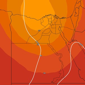 مصر-نهاية الأسبوع | انخفاض على درجات الحرارة مع تزايد تأثير حالة من عدم الاستقرار 