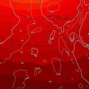 Egypt | A quintessential depression will affect the republic on Monday, bringing stirred sand and hot weather