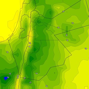 تراجع تأثير الأجواء الحارة الثلاثاء وكتلة هوائية أكثر اعتدالاً وبحرية تؤثر على المملكة نهاية الأسبوع