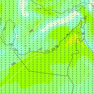 الإمارات - المركز الوطني | طقس مُغبر إلى غائم جزئيا الأيام القادمة