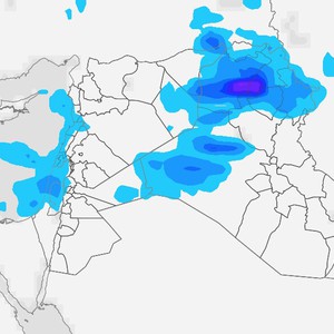 العراق | حالة من عدم الاستقرار الجوي تبدأ الجمعة وتشتد السبت تترافق بزخات من الأمطار التي قد تكون غزيرة أحياناً خاصة شمال البلاد