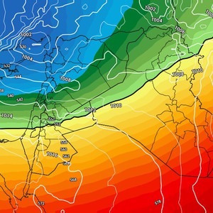 الأردن | اقتراب مُنخفض جوي الخميس وتعمقه نهاية الأسبوع تزامناً مع انسياب رياح قطبية شديدة البرودة 