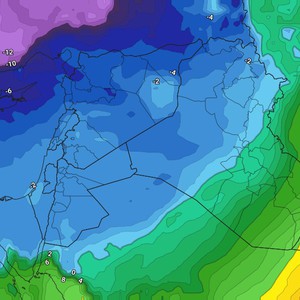 العراق - نهاية الأسبوع | كتلة هوائية باردة تبدأ الجمعة وتتعمق السبت ودرجات حرارة صفرية في بعض المناطق ليلاً 