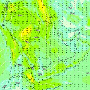 السعودية | غبار واسع النطاق يؤثر على المملكة اعتباراً من مساء الأربعاء ويزداد كثافة نهار الخميس 