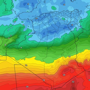 الجزائر | الكُتلة الهوائية شديدة البرودة تتعمق مُجدداً وثلوج كثيفة في وسط وشمال البلاد