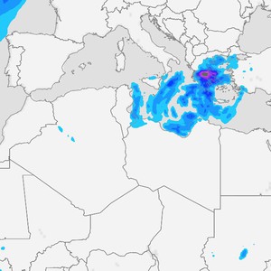 دول المغرب العربي | حالة الطقس المتوقعة للأيام الثلاثة القادمة 