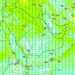 الكويت | مُراقبة تأثر الدولة بموجات غُبارية منقولة الأحد  