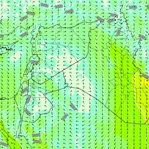 الكويت | تنبيه من تشكل الموجات الغُبارية الكثيفة وتدني في مدى الرؤية الأفقية الايام القادمة