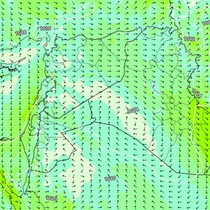 العراق | برودة على الطقس ليلاً في المناطق الشمالية والغربية ورياح مُثيرة للغُبار خاصة جنوباً الأيام القادمة
