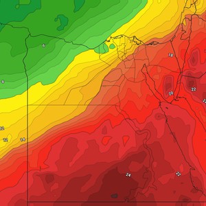 النشرة الأسبوعية - مصر | اسبوع دافئ ومُنخفض خماسيني جديد الاحد والإثنين