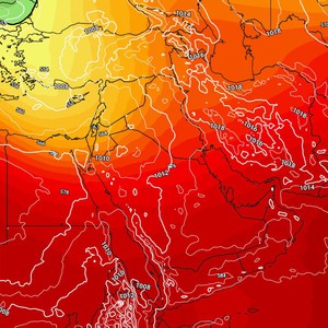 مصر | امتداد مُنخفض جوي وزخات من الأمطار على بعض المناطق نهاية الأسبوع
