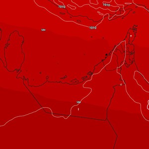الإمارات - المركز الوطني | طقس صحو إلى غائم جزئيا ورطب ليلاً في الأيام القادمة     