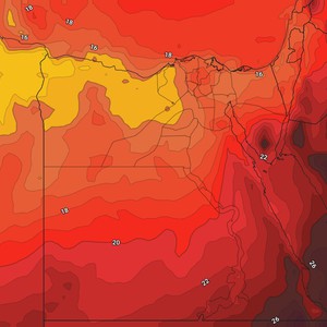 مصر | اندفاع كتلة هوائية أقل حرارة الثلاثاء والأربعاء وفُرصة لزخات محلية من الأمطار في بعض المناطق