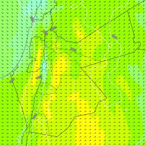 الأردن | طقس العرب العرب يُنبه مرتادي الطرق الصحراوية من الموجات الغُبارية السبت  