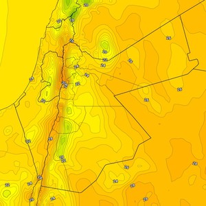 الأردن | عودة درجات الحرارة للانخفاض في عموم مناطق المملكة السبت     