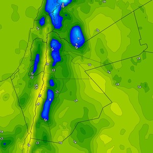 الأردن | ارتفاع قليل على درجات الحرارة السبت مع بقاءها اقل من مُعدلاتها   