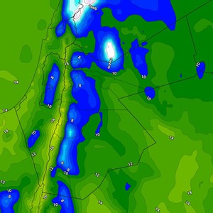 الأردن | تراجع فرص تساقط الثلوج السبت وزخات محلية من الأمطار حتى ساعات المساء 