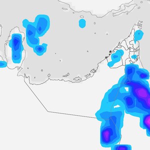 عُمان والإمارات: هذه المناطق مشمولة بالأمطار مع تعمق أخدود من منخفض جوي