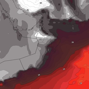 الإمارات | طقس حار الأيام القادمة وتنبيه من الغُبار وتدني مدى الرؤية الأفقية