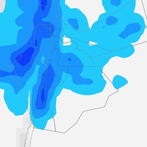الأردن | منخفض جوي من الدرجة الثانية تبدأ تأثيراته المباشرة ليل الثلاثاء/الأربعاء
