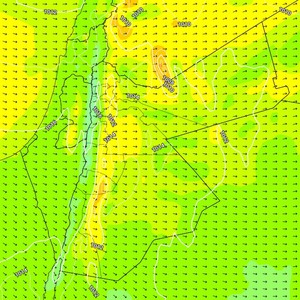 الأردن | هبات الرياح تتجاوز ال80كم/ساعة وتنبيه من موجات غُبارية في المناطق الصحراوية الأيام القادمة 