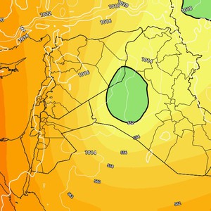 النشرة الأسبوعية للعراق | الاحوال الجوية غير المُستقرة مُستمرة وتبلغ ذروتها الأحد على المناطق الجنوبية مع سيادة اجواء باردة