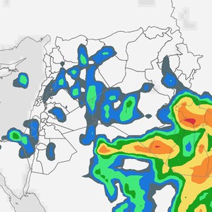 العراق | زخات عشوائية من المطر الخميس وحالة ماطرة تتسم بالشدة تؤثر على أجزاء عِدة مساء الجمعة