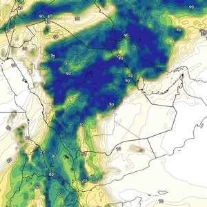 الرياض | آخر التحديثات الجوية للحالة الماطرة سُقيا على العاصمة 