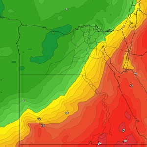 مصر | طقس حار نسبيا يوم الأحد وانخفاض حاد على الحرارة الاثنين 