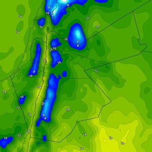 الأردن | استمرار الطقس قارس البرودة السبت مع ظهور بعض السُحب على ارتفاعات مختلفة  