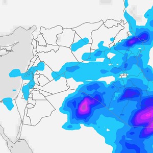 العراق | حالة من عدم الاستقرار الجوي الاثنين تترافق بزخات من الأمطار على بعض المناطق