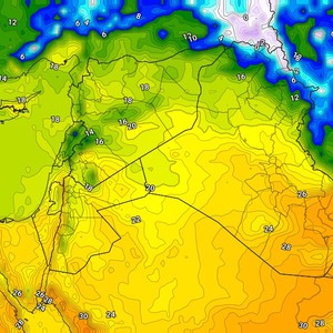 Jordan: Weather forecast and expected temperatures for Sunday and Monday