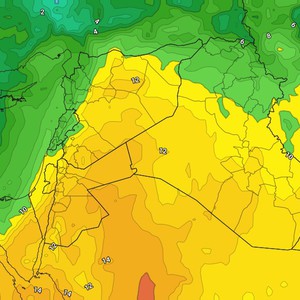 الأردن | تغير جذري على الأجواء ومنخفض جوي اعتباراً من ليل الأربعاء/الخميس 