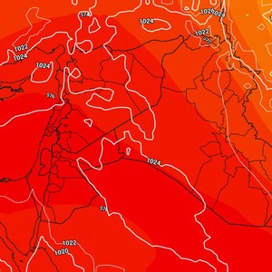 الكويت | سيطرة للمُرتفع الجوي السيبيري على الدولة يفرض استقرار على الأجواء خلال الأيام القادمة