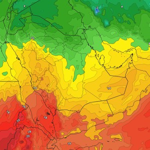 الكويت | استمرار تأثر الدولة بامتداد المرتفع الجوي السيبيري نهاية الأسبوع