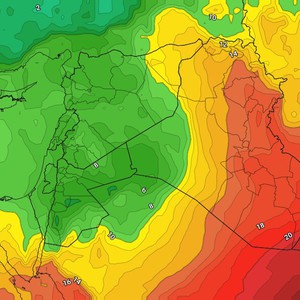 الأردن | طقس مثالي للرحلات في الاغوار و العقبة لكنها تتصادف مع ليالي باردة بشكل غير اعتيادي في باقي المناطق تستوجب العودة الى المعاطف 