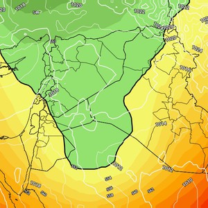 النشرة الأسبوعية للعراق | تقلبات على درجات الحرارة ومُراقبة نشوء حالة من عدم الاستقرار الجوي الاثنين والثلاثاء 