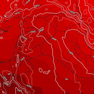 ثلاثة ظروف جوية تجتمع بداية الأسبوع القادم وتؤدي إلى ارتفاع درجات الحرارة في المملكة بشكل كبير 