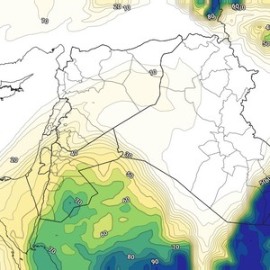 Irak - Week-end | Instabilité atmosphérique limitée dans les régions les plus méridionales