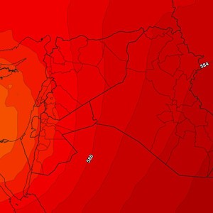 الأردن | عدم استقرار جوي تؤثر على أجزاء من المملكة ليل السبت/الأحد 