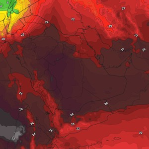 النشرة الأسبوعية للكويت | طقس حار نسبياً إلى حار طيلة الأيام القادمة مع انتشار لكميات من السُحب على ارتفاعات مختلفة  