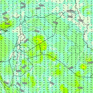 العراق: الموجة الحارة تترافق بأحوال جوية غير معتادة (سحب رعدية متفرقة وعواصف رملية وفرص أمطار)