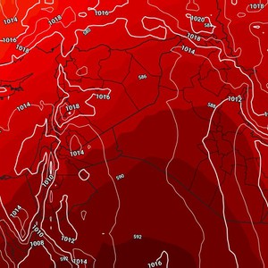 العراق - نهاية الأسبوع | طقس مُغبر وكتلة هوائية حارة تبدأ إعتباراً من السبت