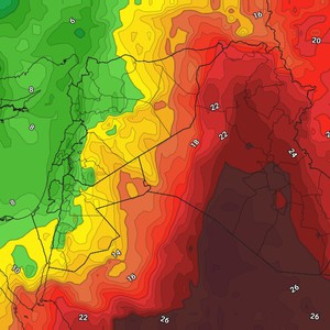 الأردن | طقس العرب يُنبه من تقلبات جوية وحرارية حادة خلال الأيام القادمة   
