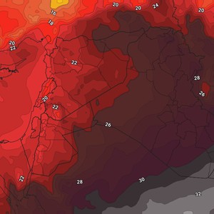 الأردن | طقس صيفي إعتيادي ومُناسب للأنشطة والرحلات بمُختلف مناطق المملكة مع نهاية الأسبوع 